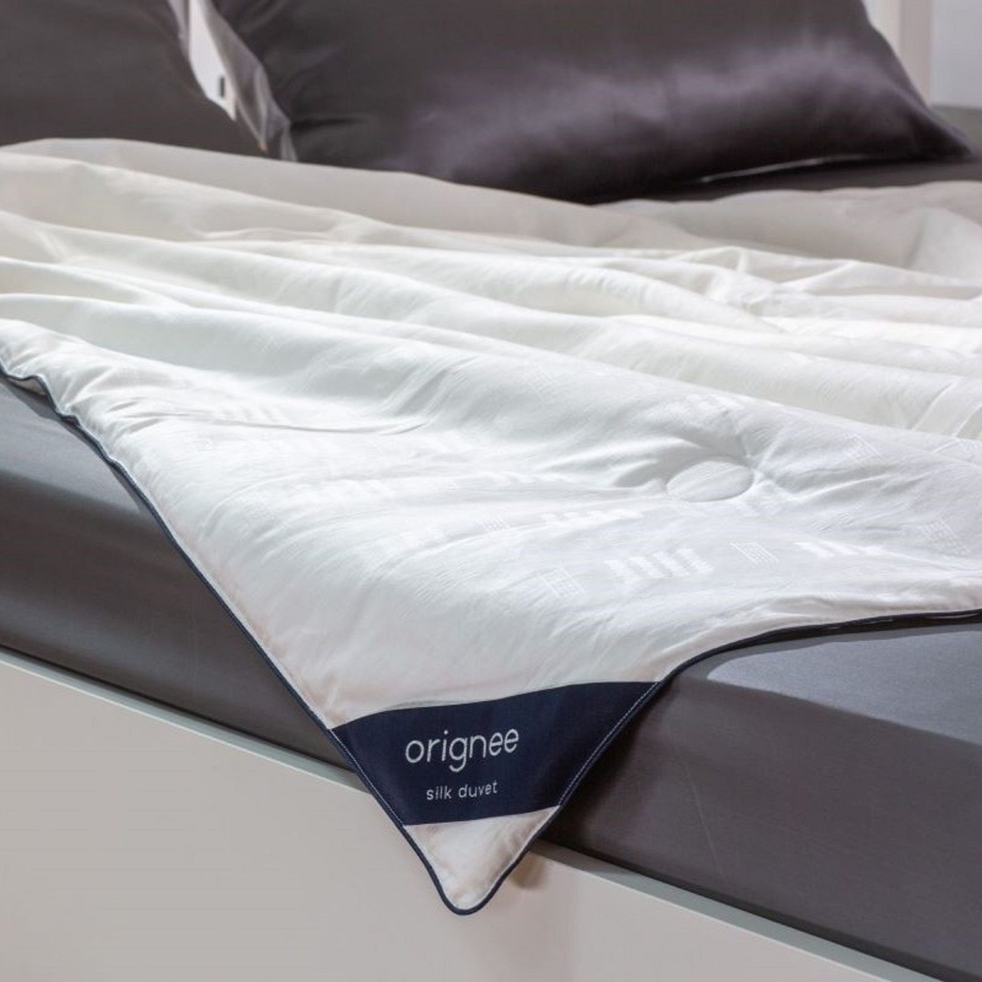 orignee Naturfaserbettdecke Maulbeerseide Seidendecke mit 100% Baumwollbezu günstig online kaufen