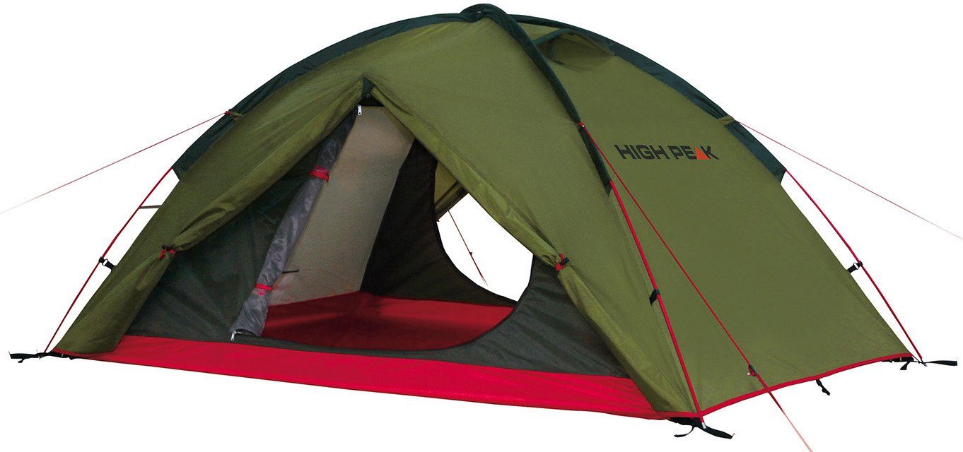 High Peak Kuppelzelt Woodpecker 3, Personen: 3 (Set, mit Transporttasche)