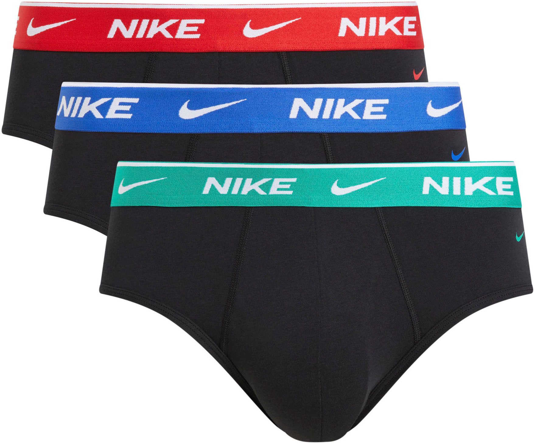 Nike Underwear Hipster BRIEF 3PK (Packung, 3-St., 3er) mit Logo-Elastikbund günstig online kaufen