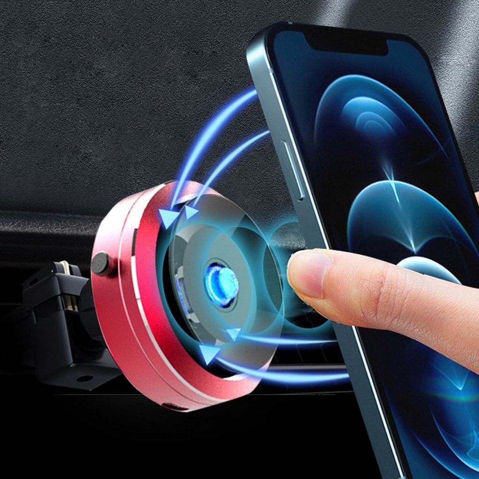 7Magic KFZ Autohalterung Handy-Halterung, (Handyhalter für Auto Lüftung  Clip Kfz Smartphone-Halterung)