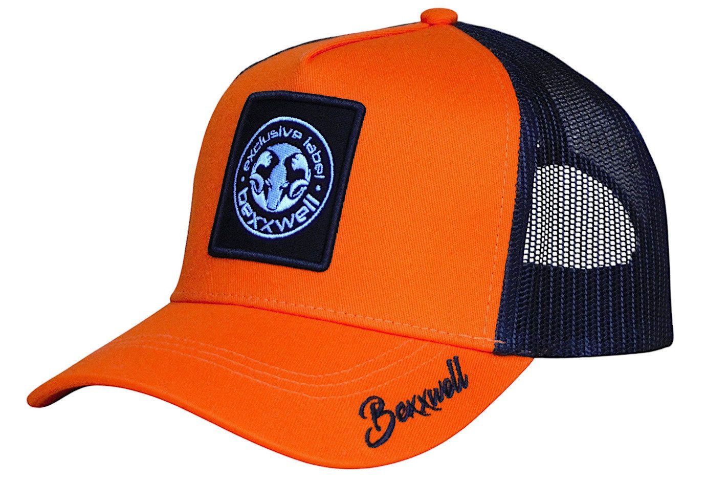 Bexxwell Trucker Cap mit Logo-Patch (optimale Passform, Unisex)