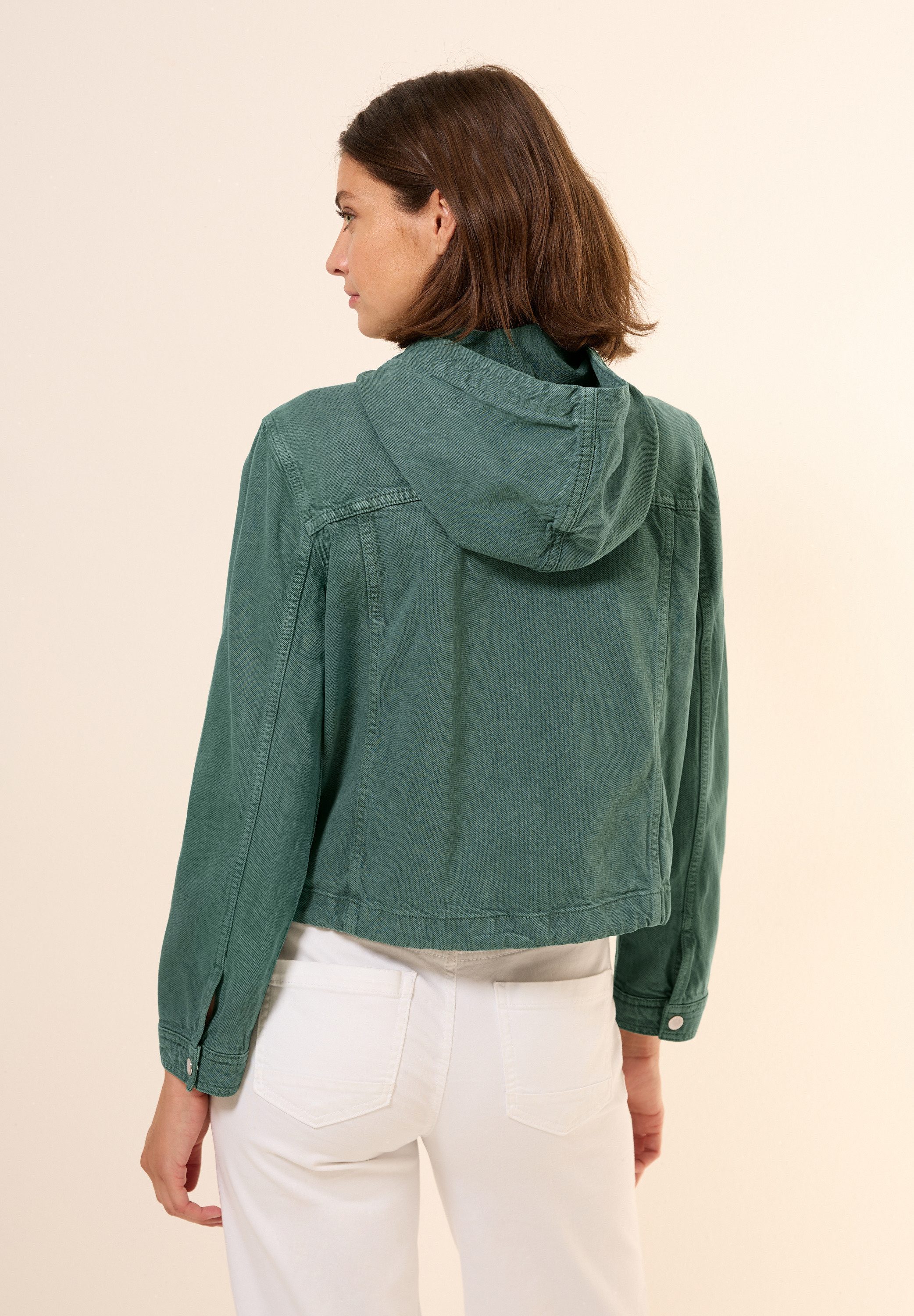 CECIL Kurzjacke mit Kapuze mit Tunnelzug günstig online kaufen