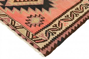 Orientteppich Perser Kelim Fars Azerbaijan Antik 266x141 Handgewebt Orientteppich, Nain Trading, Läufer, Höhe: 0.4 mm