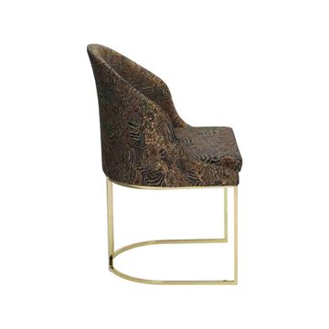 JVmoebel Esszimmerstuhl Modern Esszimmer 6x Stühle luxuriöse Mehrfarbig Metall neu (6 St), Made in Europa