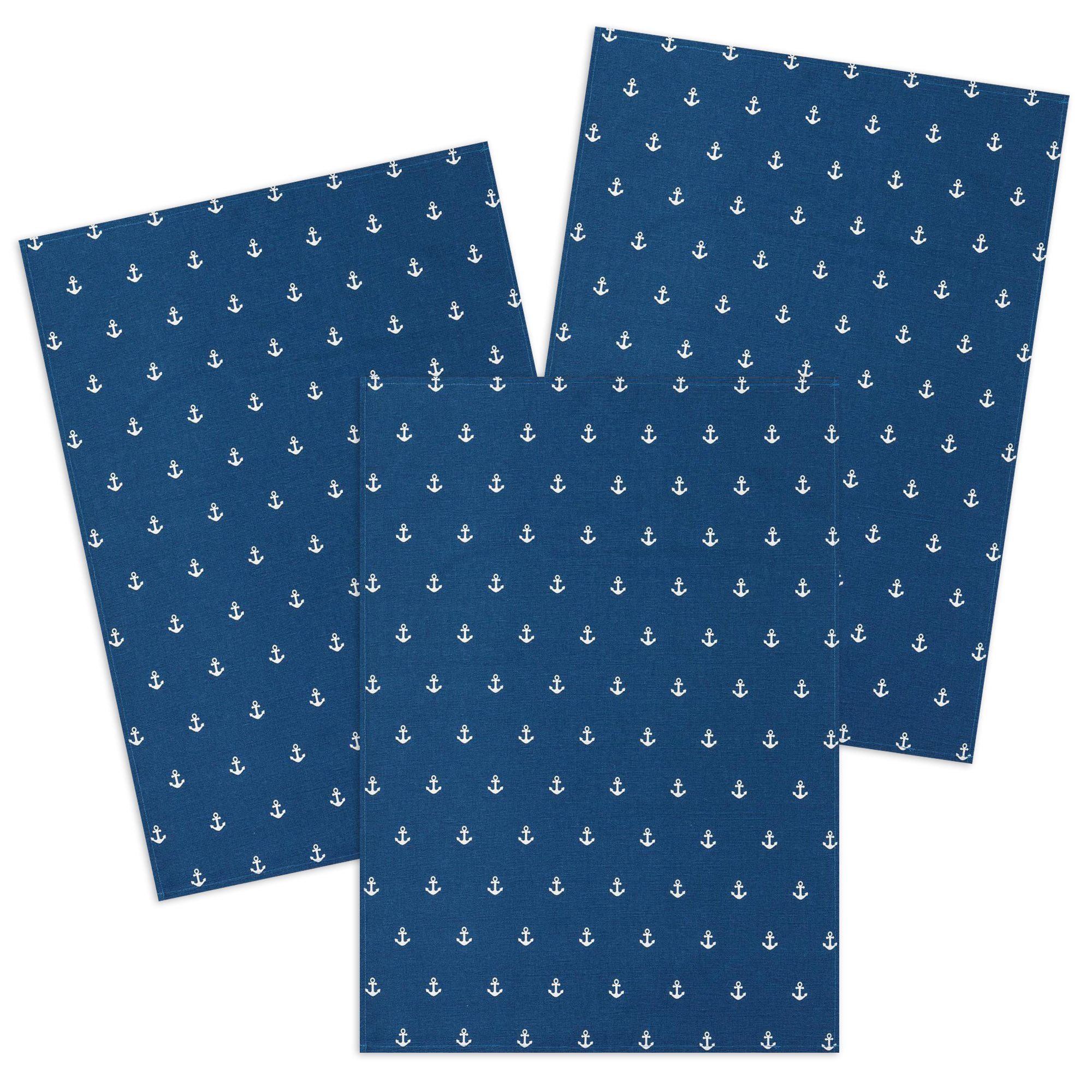 Kracht Geschirrtuch Anker, (Set, 3-tlg., Set), günstig online kaufen