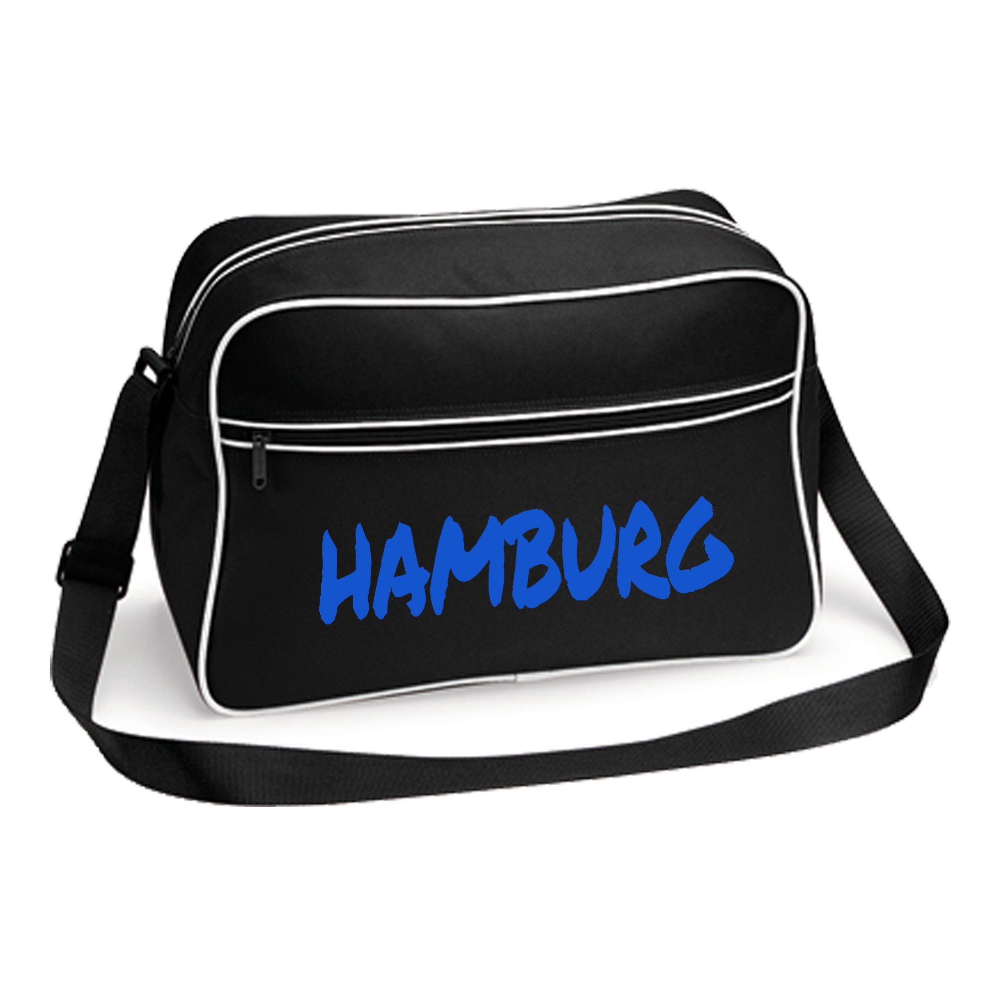 multifanshop Schultertasche Hamburg - Textmarker - Tasche