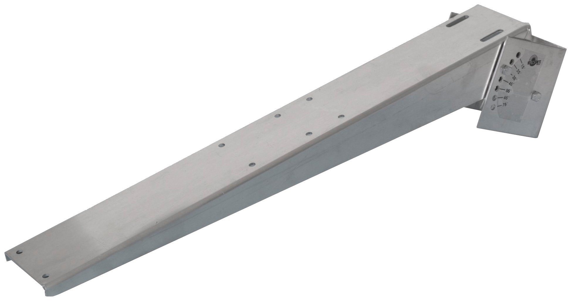 Sunset Solarmodul-Halterung Universal, (Rundträger bis zu Ø 60 mm zur Befestigung am Gartenhaus)