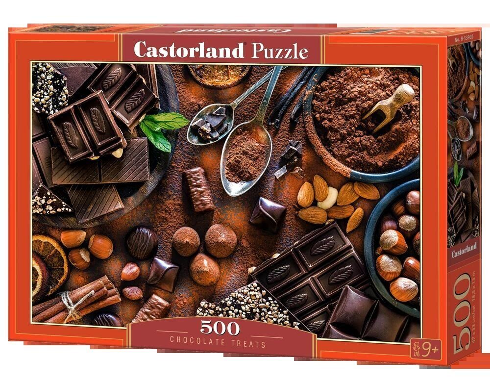 Treats Chocolate - Puzzle Castorland Puzzleteile 500 NEU, Teile Puzzle Castorland B-53902