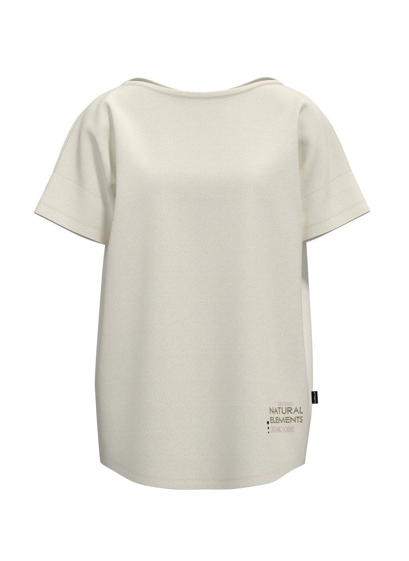 Trigema T-Shirt TRIGEMA T Shirt mit Printmotiv "Natural Elements" (1-tlg)