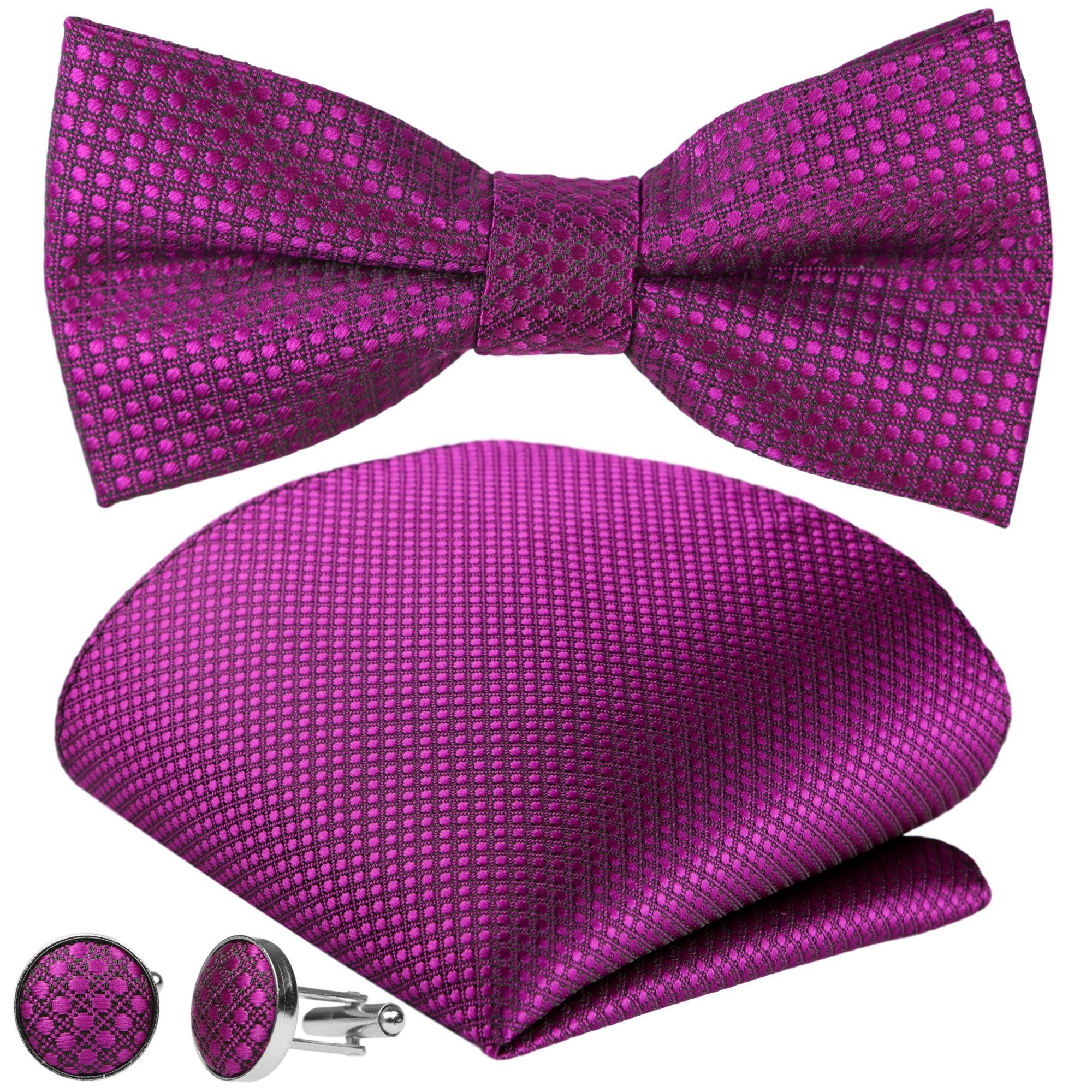 GASSANI Fliege Hochzeitsfliege Karo Tuch Festlich, Herren-Fliege z. Anzug H günstig online kaufen