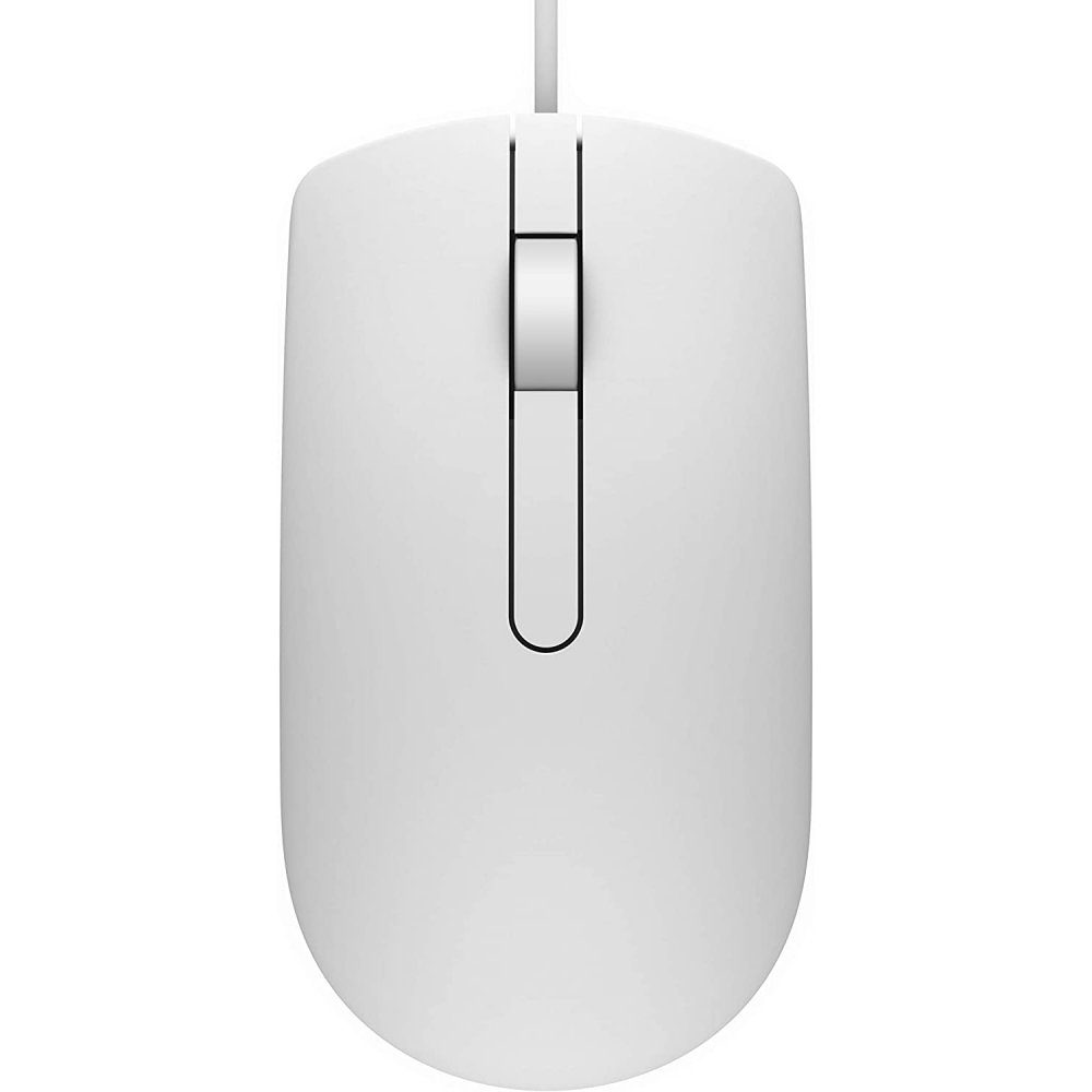 Dell MS116 - Maus - weiß ergonomische Maus