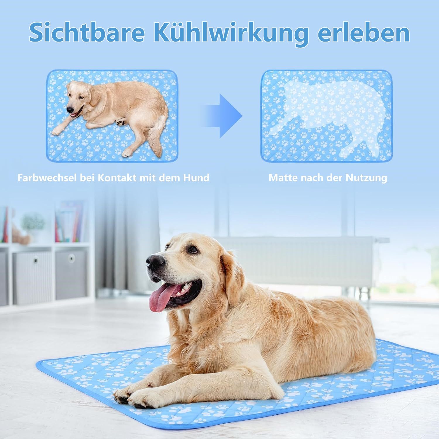 Elegear Hundematte Selbstkühlende Hundematte mit Arc-Chill-Technologie günstig online kaufen