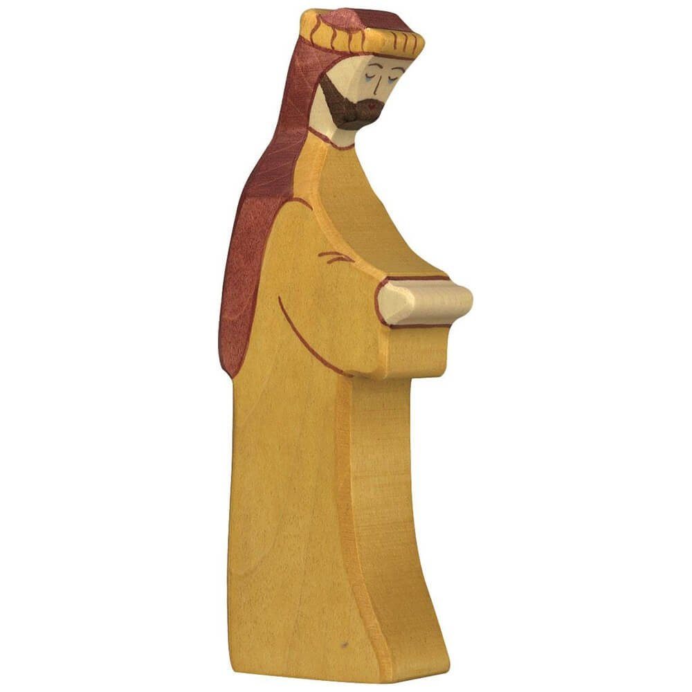 Holztiger Weihnachtsfigur HOLZTIGER Josef 2 aus Holz | Dekofiguren