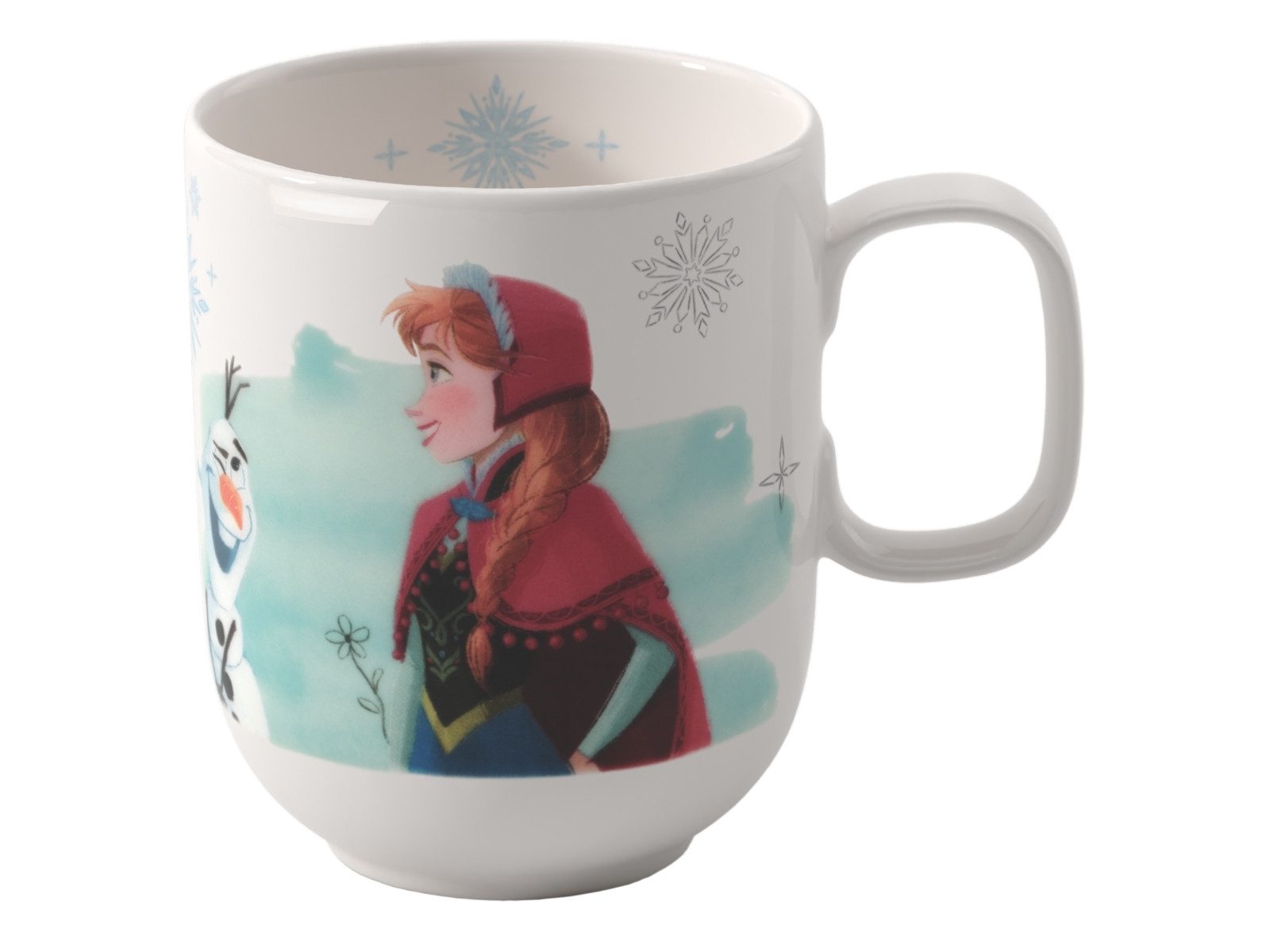 Villeroy & Boch Geschirr-Set Disney Frozen Kindergeschirr Set 7tlg, Premium Porcelain / Edelstahl