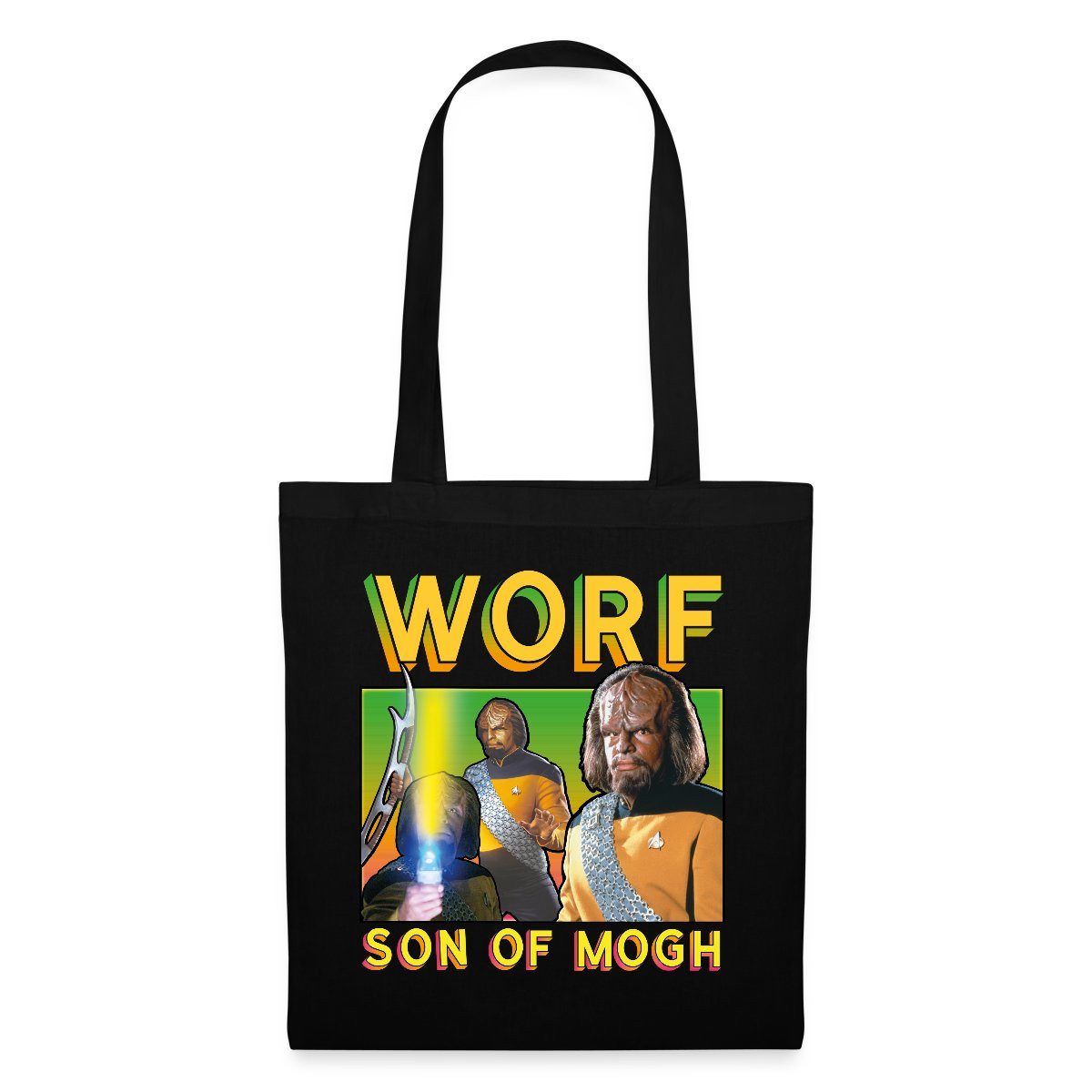 Henkeltasche Star Trek The Next Generation Worf Stoffbeutel