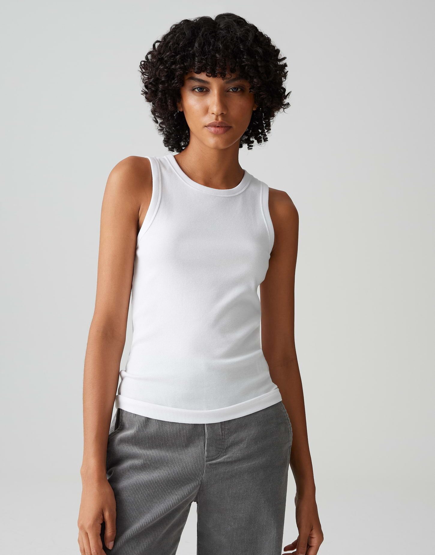 OPUS Tanktop ILESSO Slim aus BCI Cotton Mix