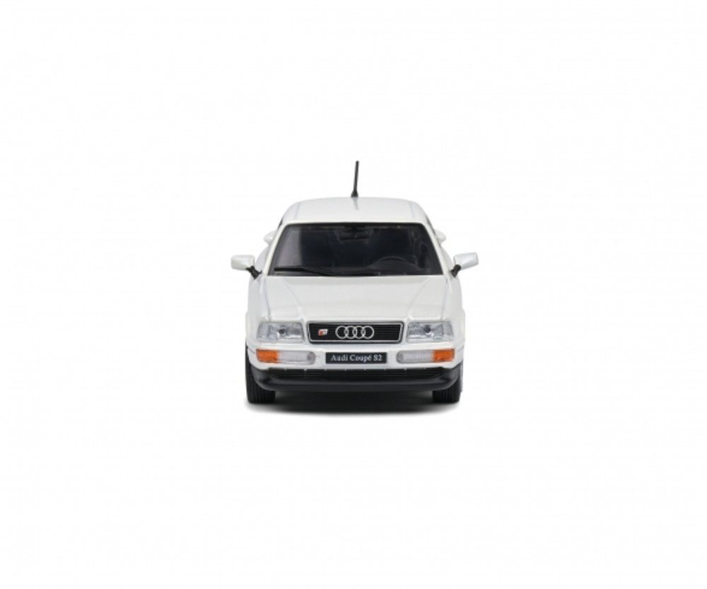 Solido Modellauto Audi S2 Coupe Turbo 1992 weiß, Maßstab 1:43