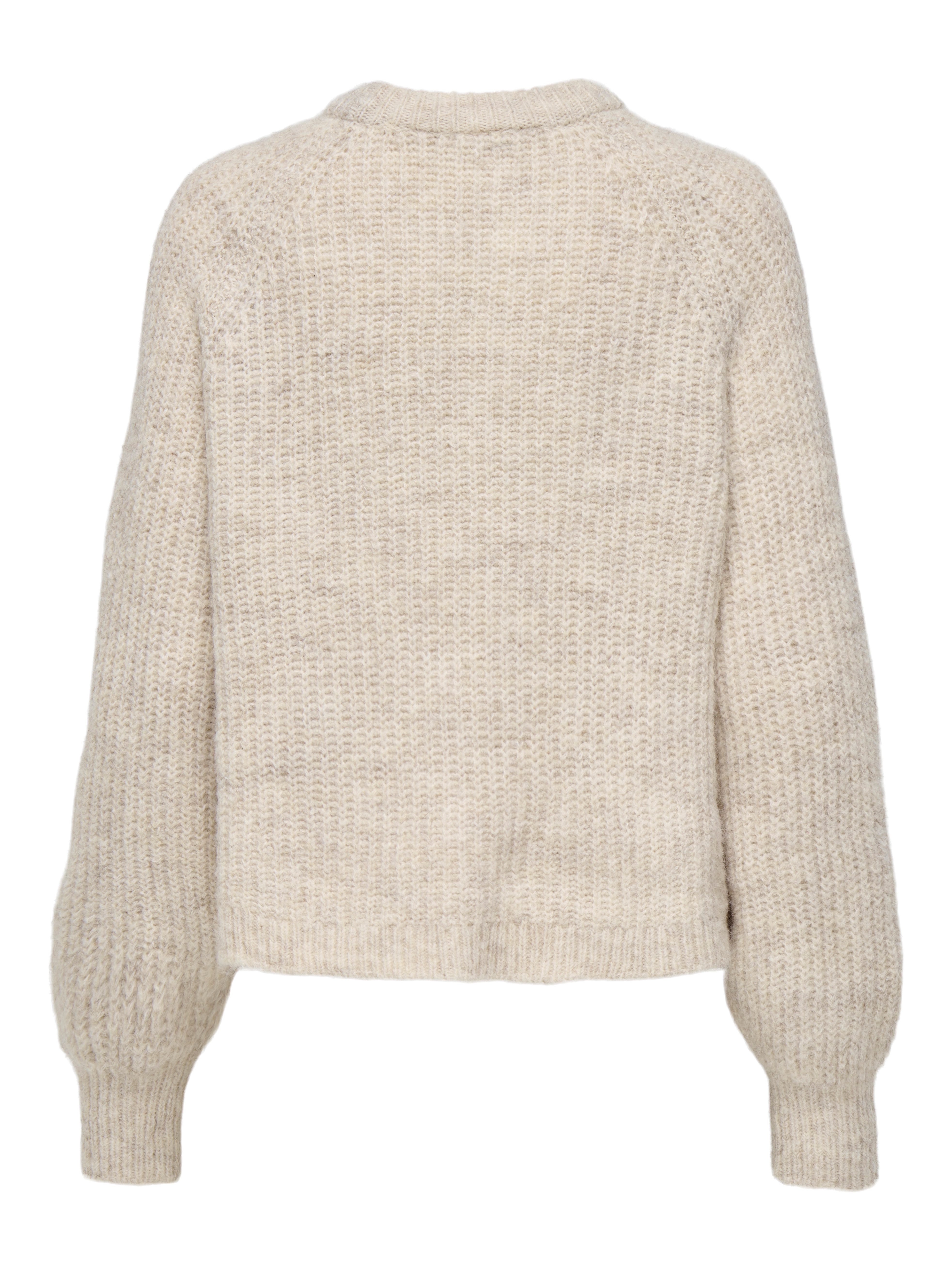 ONLY Strickpullover ONLGILA LIFE LS STRUCTURE O-NECK BF KNT