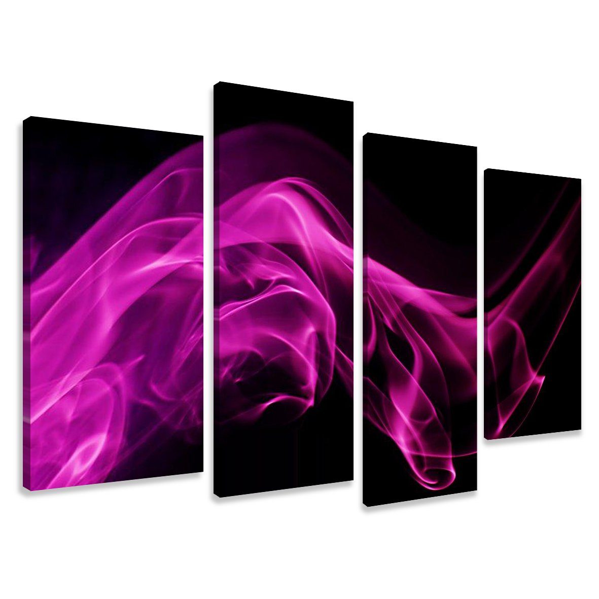 Visario Leinwandbild 4 er Set Visario auf Leinwand gerahmt, sofort aufhängbar, 6142