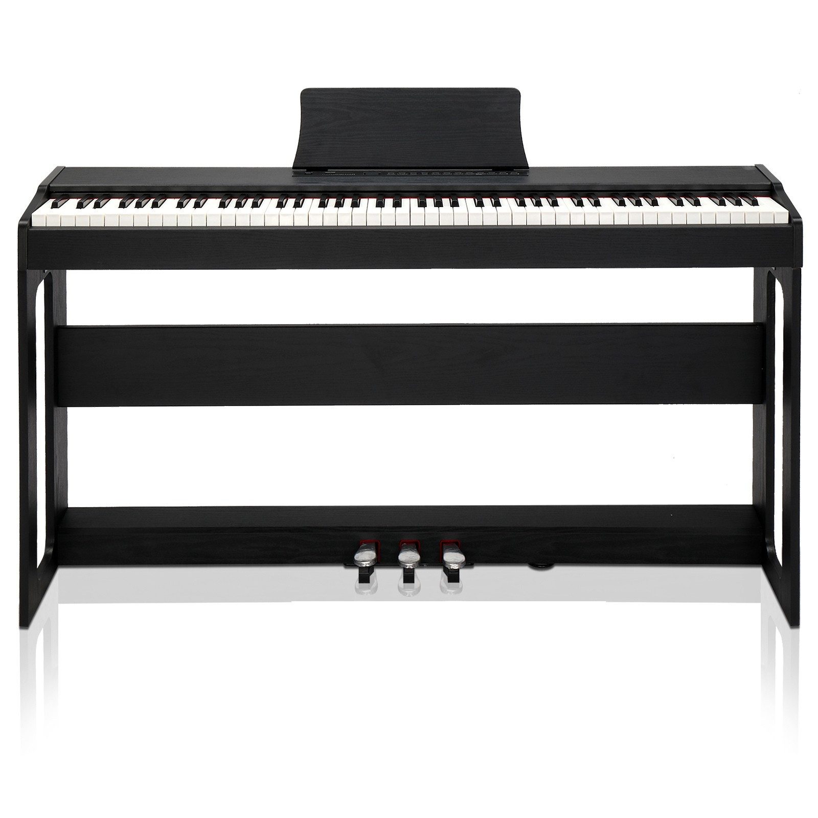 LALAHO Digitalpiano GDP-104/A-815 Elektro Klavier Digital E-Piano,Dual Bluetooth, Digital E-Piano mit 88 Tasten Hammermechanik 128 Rhythmen