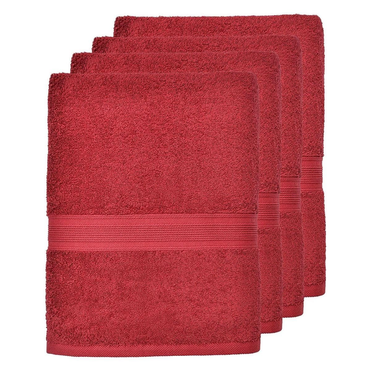 leevitex® Handtuch Frottee 4er Set, 50 x 100 cm, hochwertig verarbeitet & f günstig online kaufen
