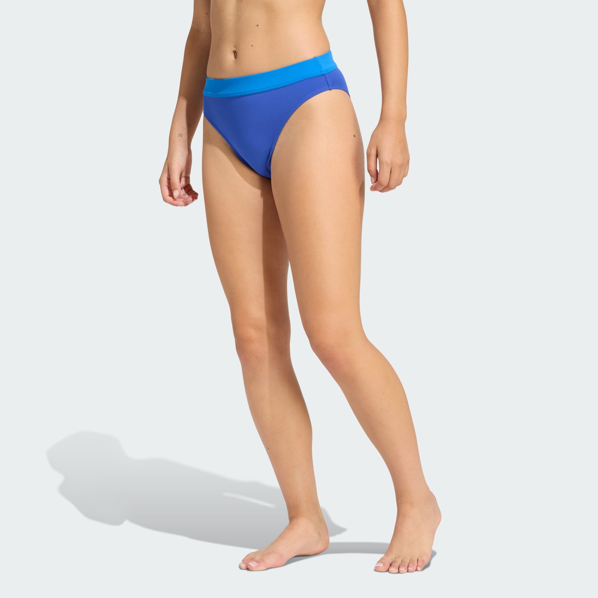 adidas Sportswear Highwaist-Bikini-Hose OPTIMÉ AQUA MID-WAIST BIKINIHOSE (1-St)