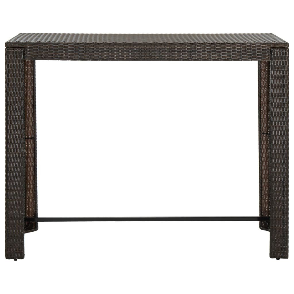 vidaXL Gartentisch Garten-Bartisch Braun 140,5x60,5x110,5 cm günstig online kaufen