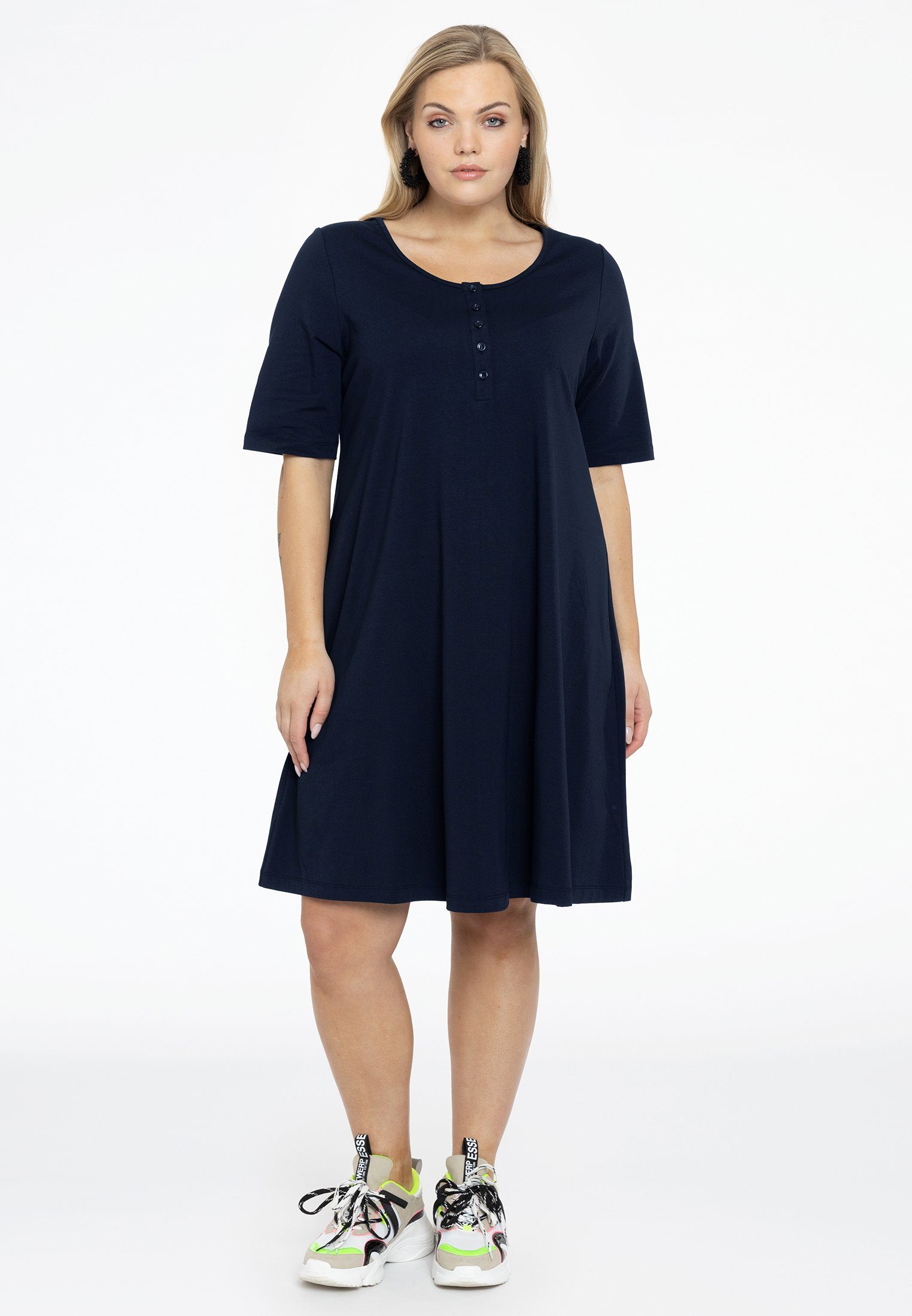 YOEK A-Linien-Kleid Damen Kleid Große Größen günstig online kaufen