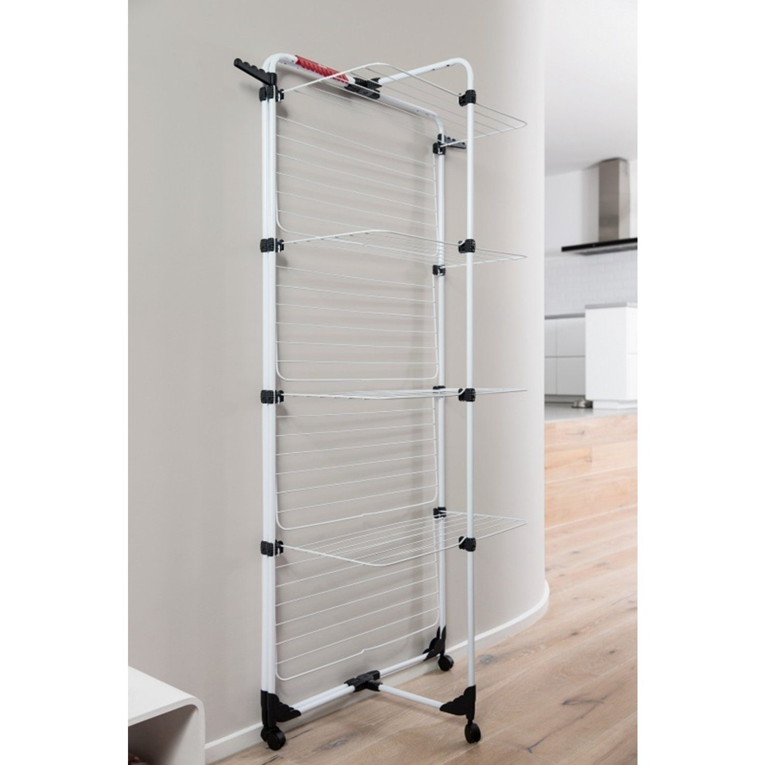 Vileda Turmwäscheständer Mixer 4, 40 Meter Leinenlänge Kleinteilehalter 8 u günstig online kaufen