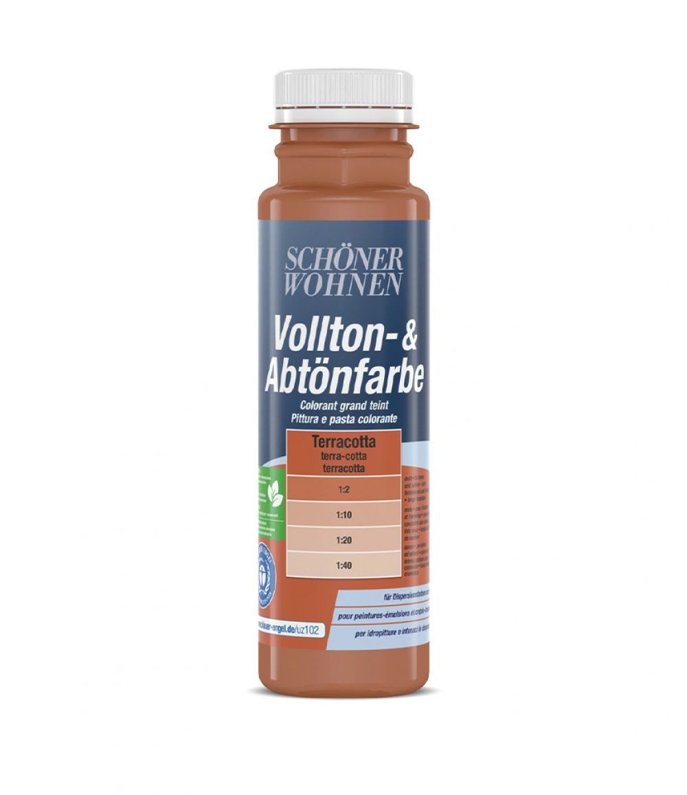 SCHÖNER WOHNEN FARBE Wandfarbe Schöner Wohnen Voll- und Abtönfarbe 250 ml terracotta