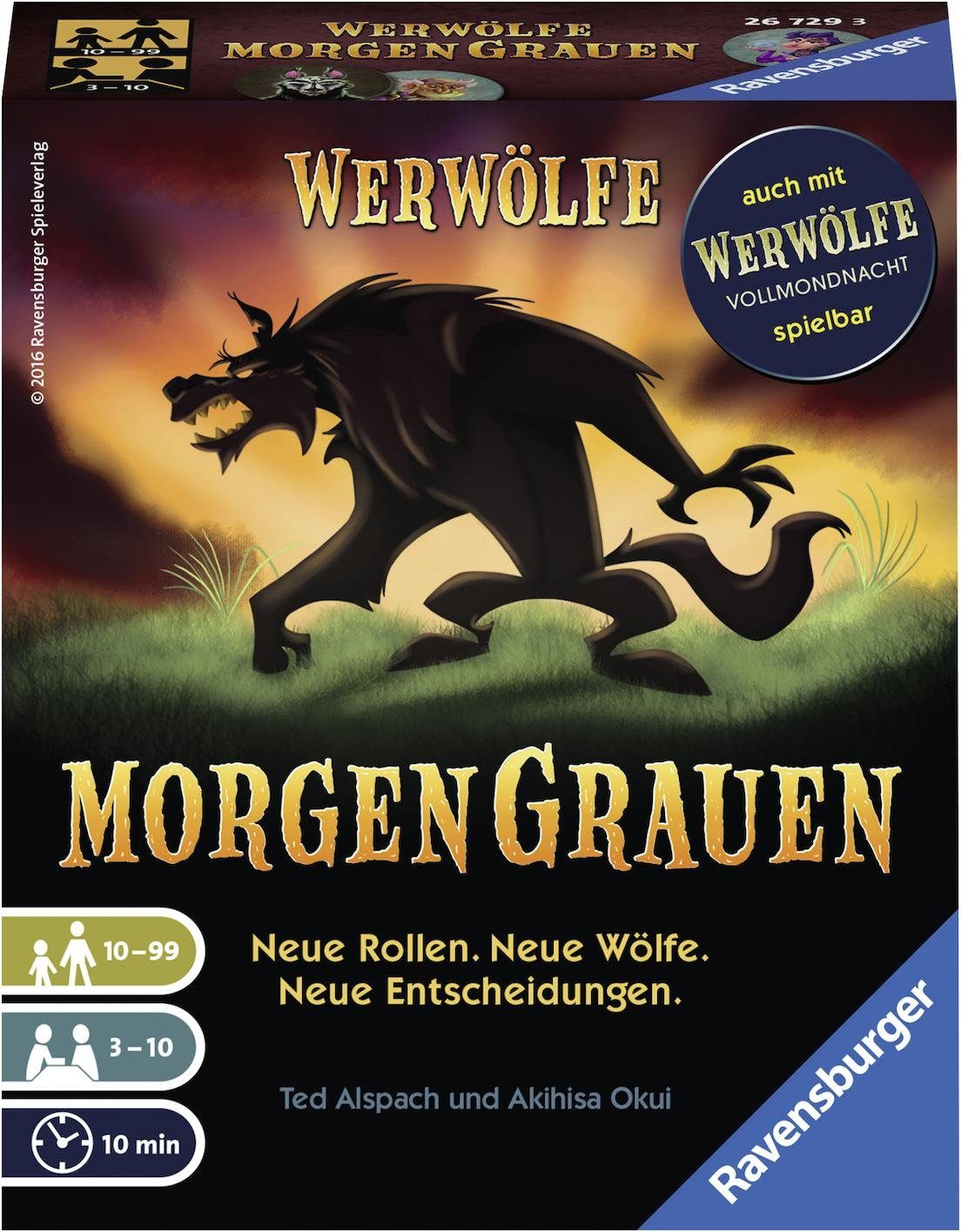 - schützt Spiel, Europe, - Morgengrauen, in Werwölfe FSC® Made weltweit Wald Ravensburger