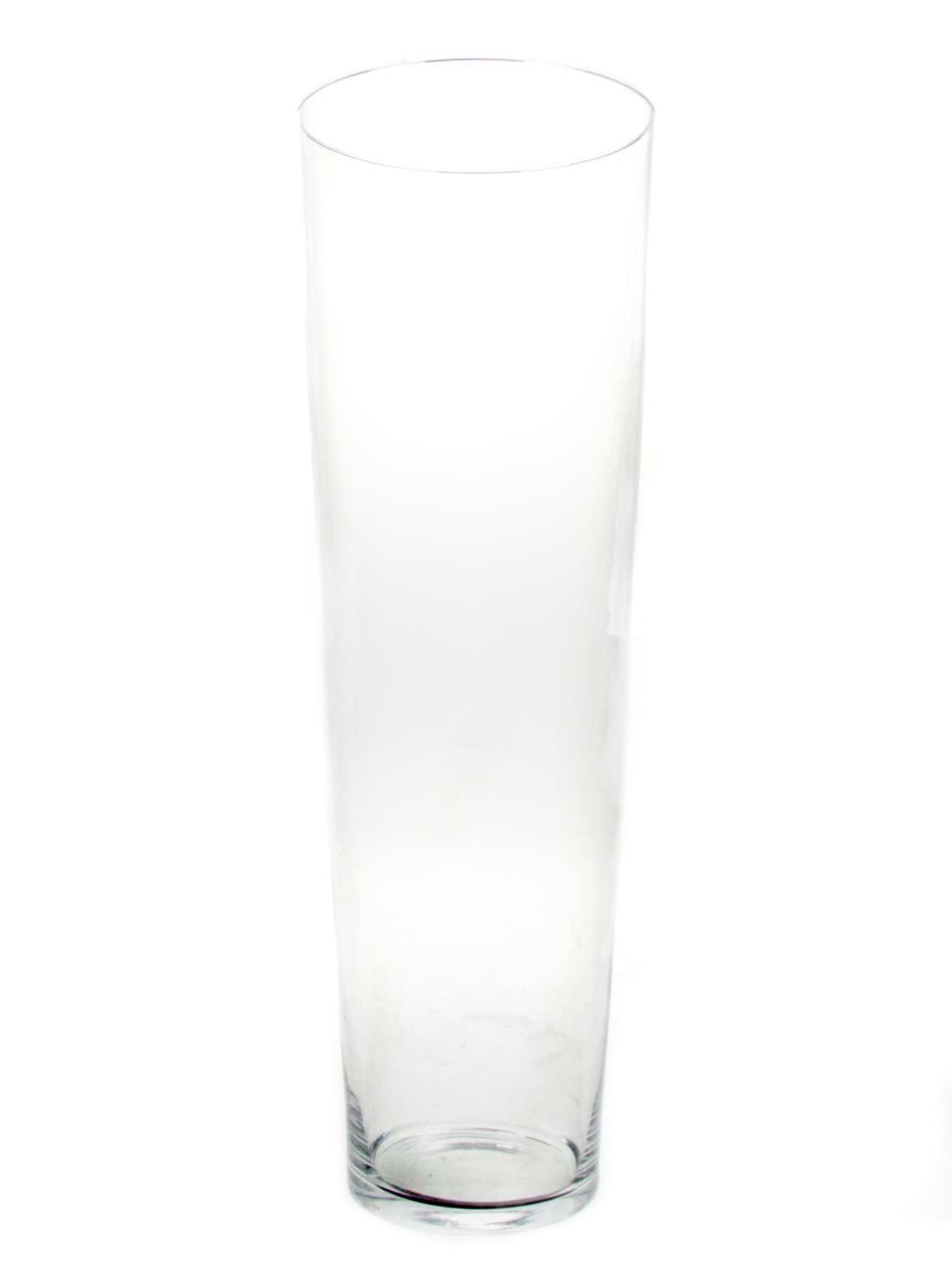 INNA-Glas Dekovase Große Glasvase AMNA AIR aus Glas, klar, 70cm, Ø19cm