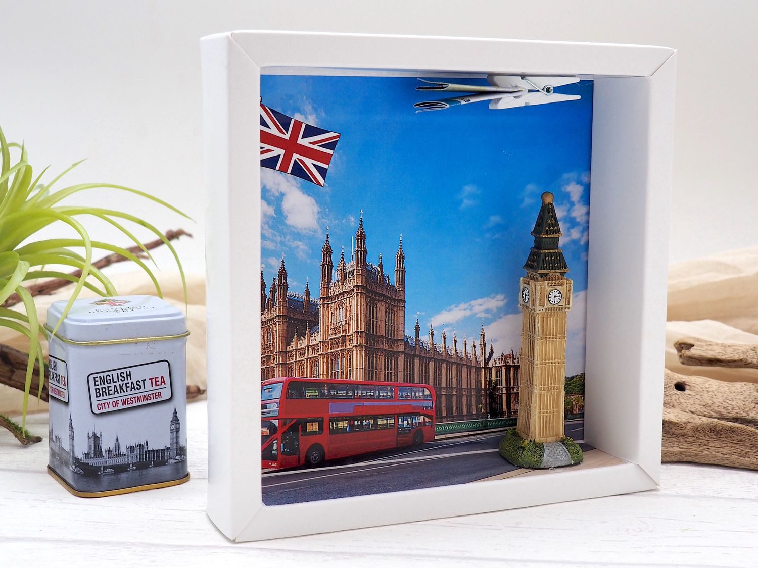 ZauberDeko Geschenkbox Geldgeschenk Verpackung Urlaub London England Reise Geburtstag – Bild 5 von 5