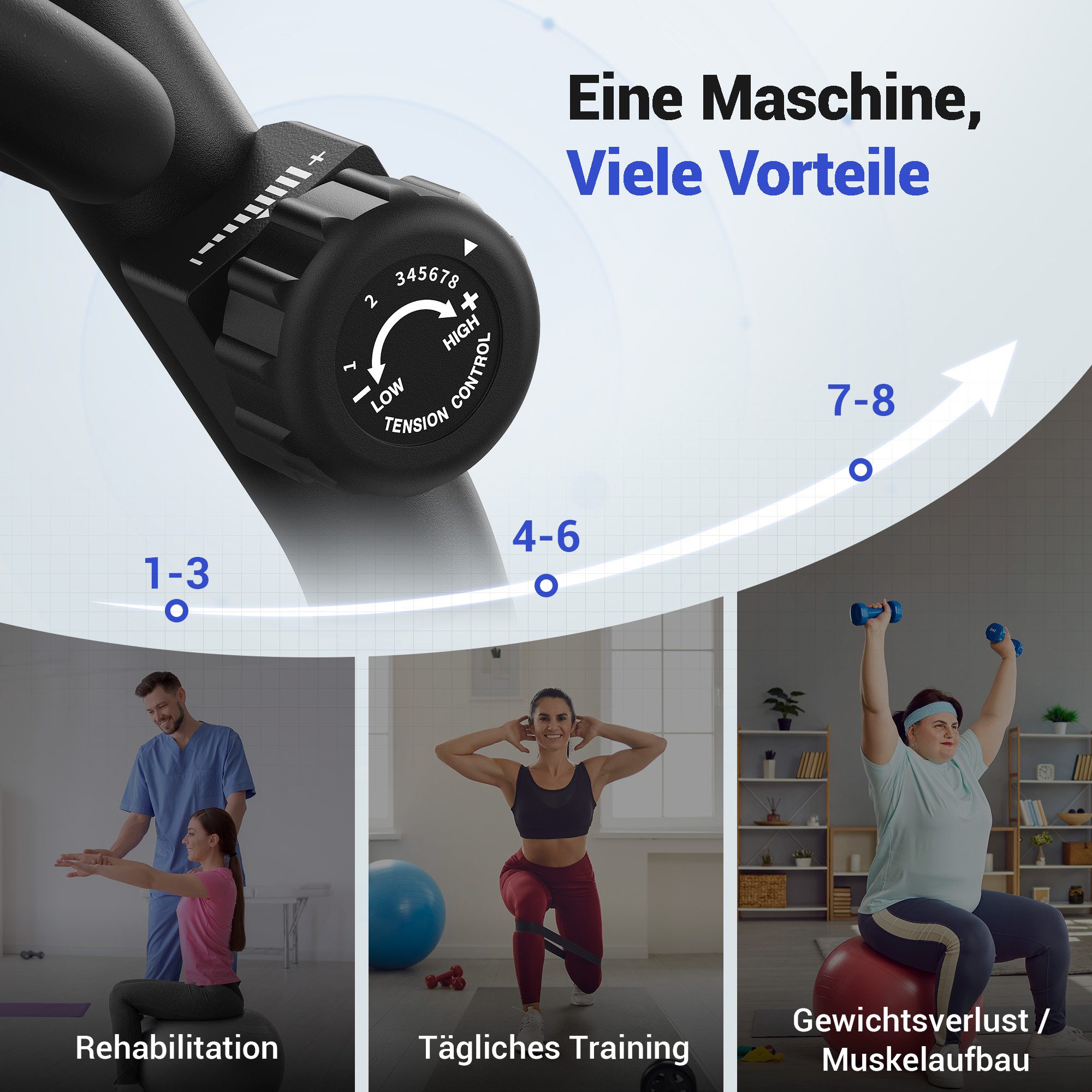 MERACH Liege-Heimtrainer Fahrrad für Zuhause, 8 Widerstandsstufen (mit Bluetooth, Exklusiver App, Kinomap Kompatibel, LCD-Display, Herzfrequenzsensor, verstellbarer Rückenlehne, Tablet-Halter, leise), Liegerad mit Magnetwiderstand, Beintrainer bis 158kg, sanfter Sitz