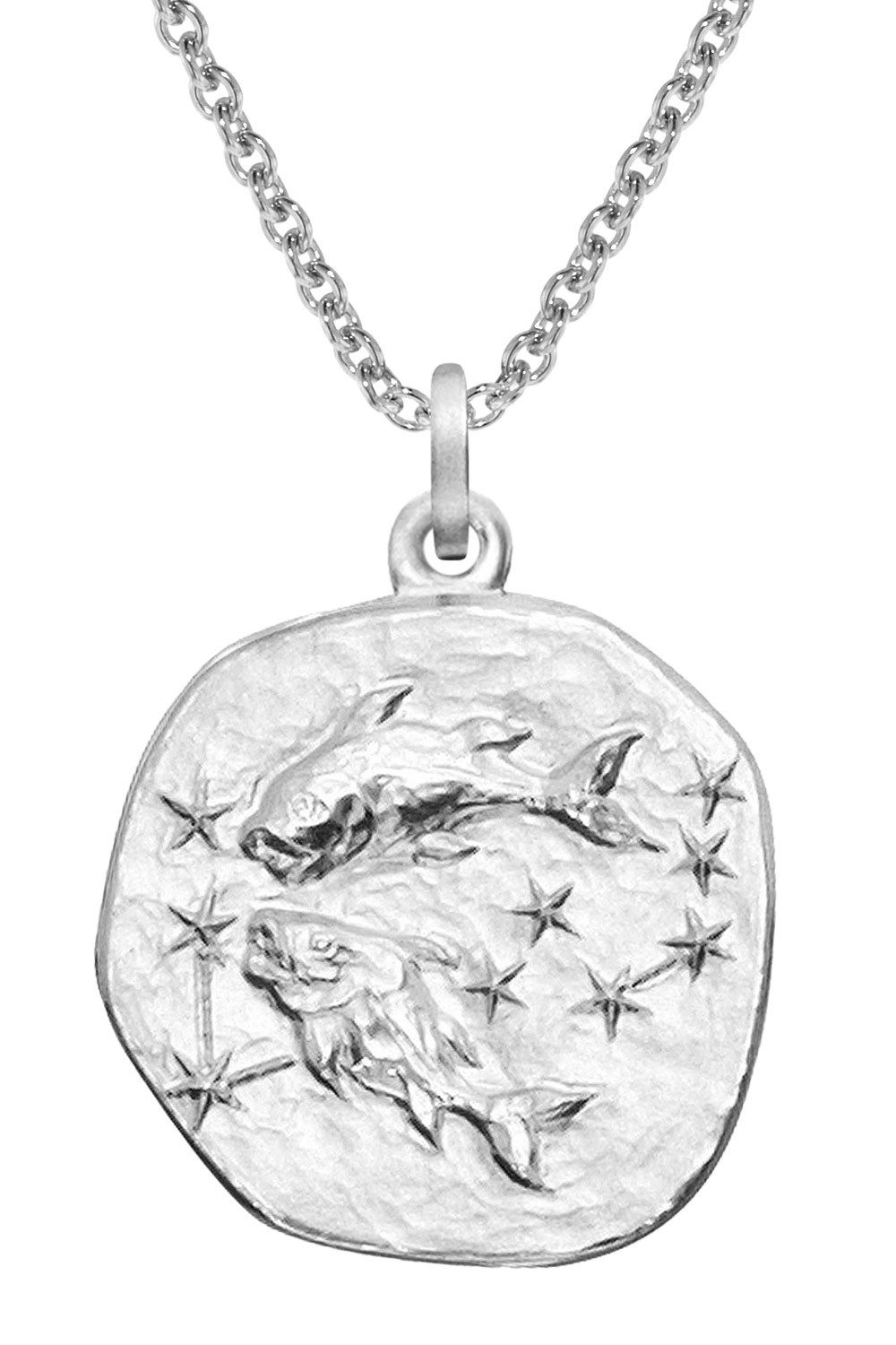 trendor Kette mit Anhänger Fische Ø 20 mm und 925 Silber günstig online kaufen