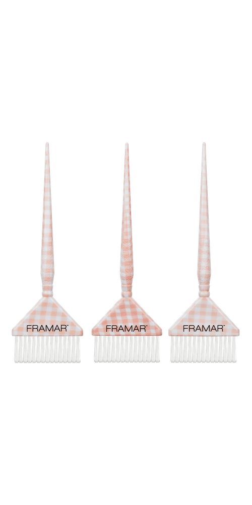Framar Haarfärbestift Framar Peach Please Big Daddy Brush Set 3st
