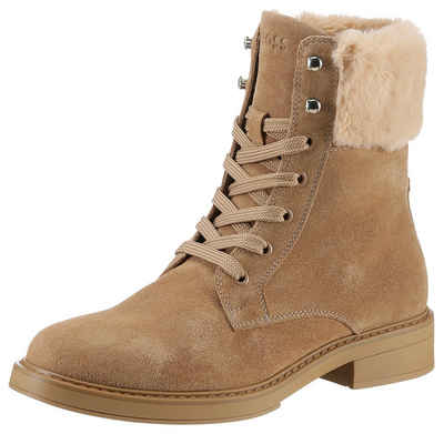 BOSS Vanity LUBootie Winterboots mit Fellimitat am Schaft