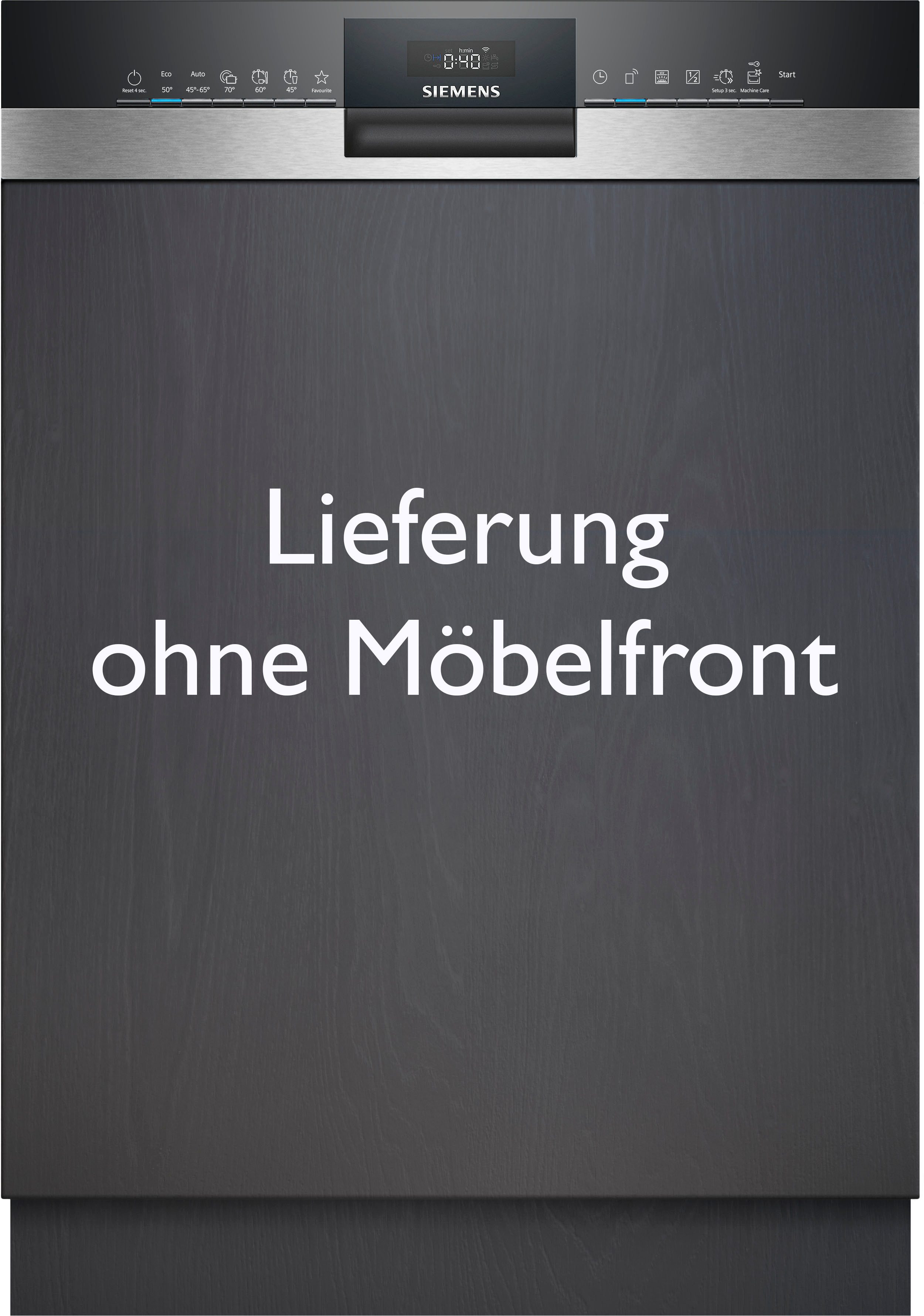 SIEMENS teilintegrierbarer Geschirrspüler XXL, iQ300 SX53ES22CE, 14 Maßgedecke, Made in Germany