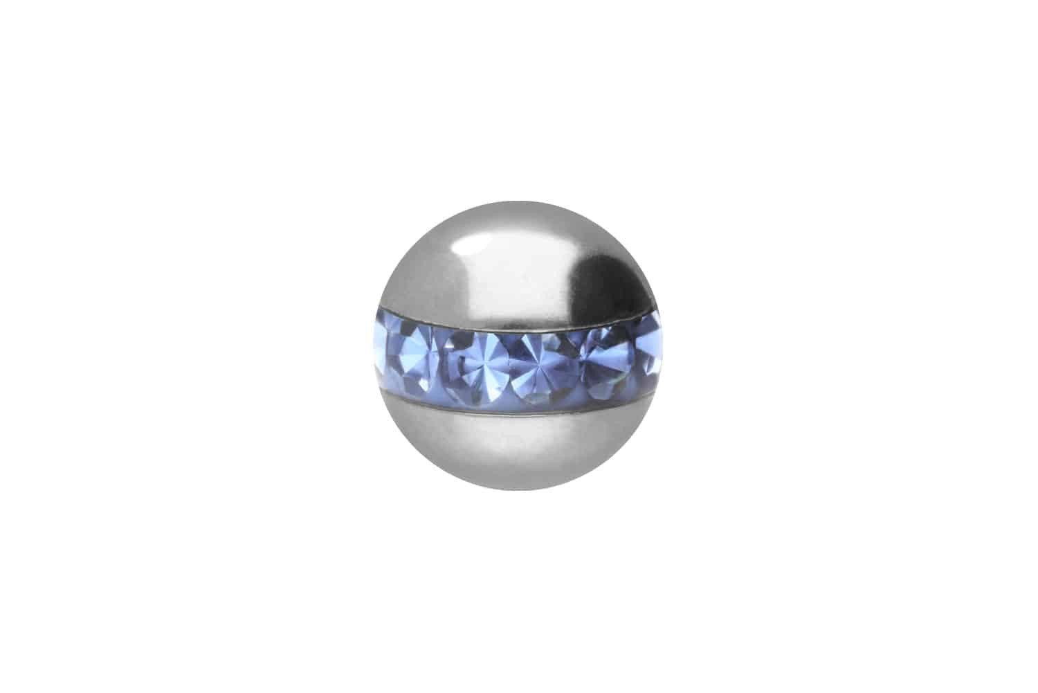 Piercing-Set Titan Schraubkugel EPOXY-RING