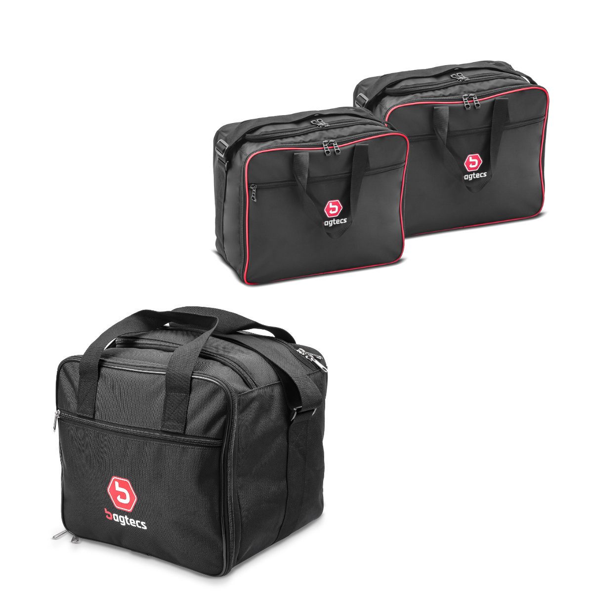 Bagtecs Reisetasche Koffer Innentasche 2x 32 Liter Innentaschen passend für Aluminium Seit