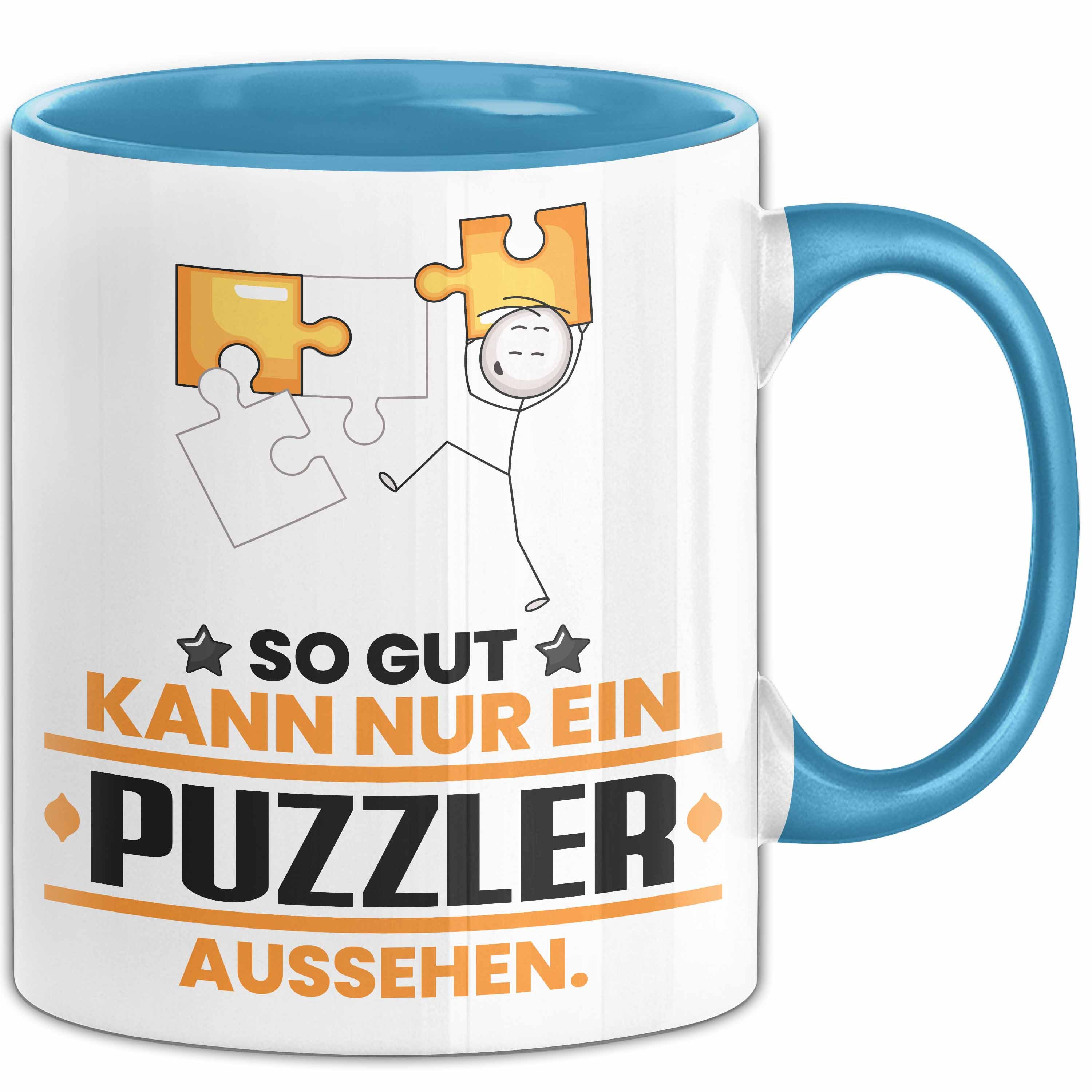 Trendation Tasse Puzzler Geschenk Tasse So Gut Kann Nur Ein Puzzler Aussehen Geschenkid, Keramik