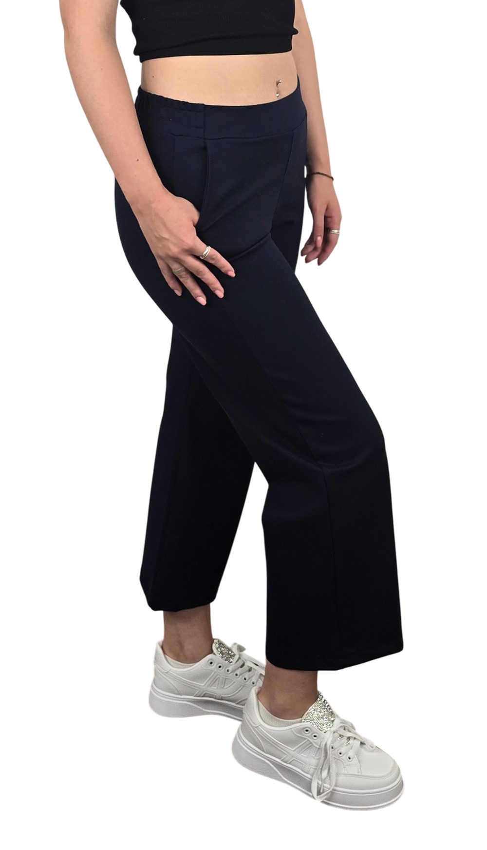 ESViViD Marlene-Hose super bequem & chic mit elastischem Bund elastischer Bund