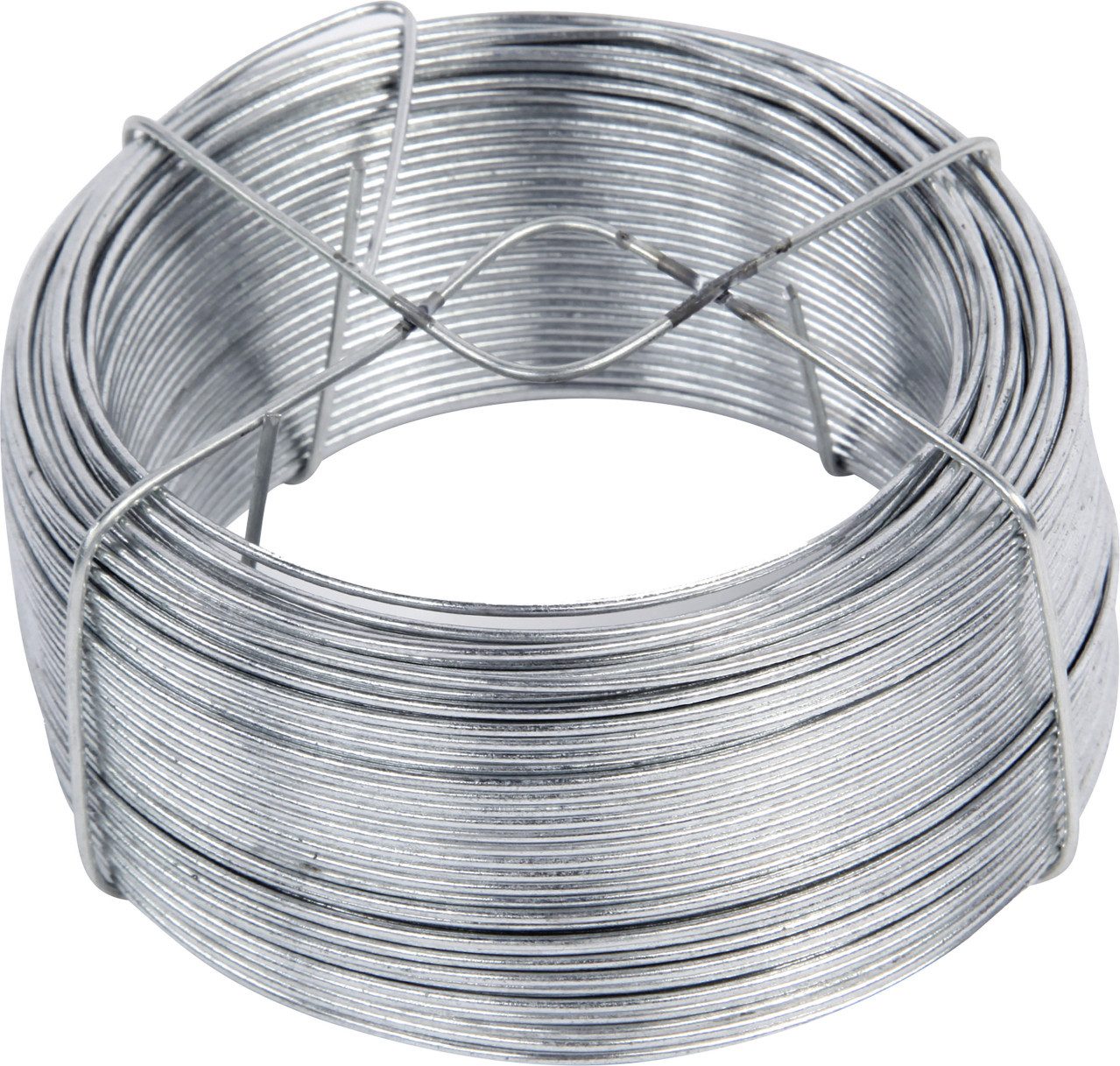 Floraworld Zaun-Eckverbinder Floraworld Drahtspinne 65 m x 1,4 mm verzinkt