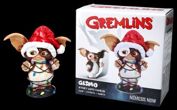 Figuren Shop GmbH Dekofigur Gremlins Figur - Gizmo mit Lichterkette - Nemesis Now - Merchandise Dekofigur Weihnachten