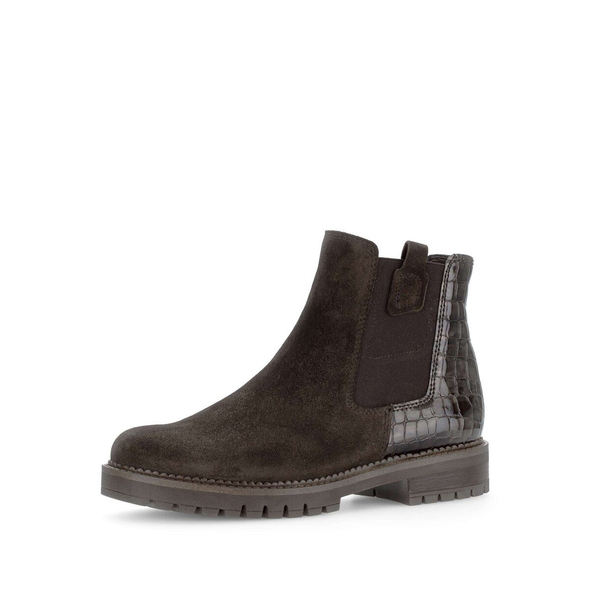 Gabor Chelsea Boot Materialmix Leder Chelseaboots günstig online kaufen