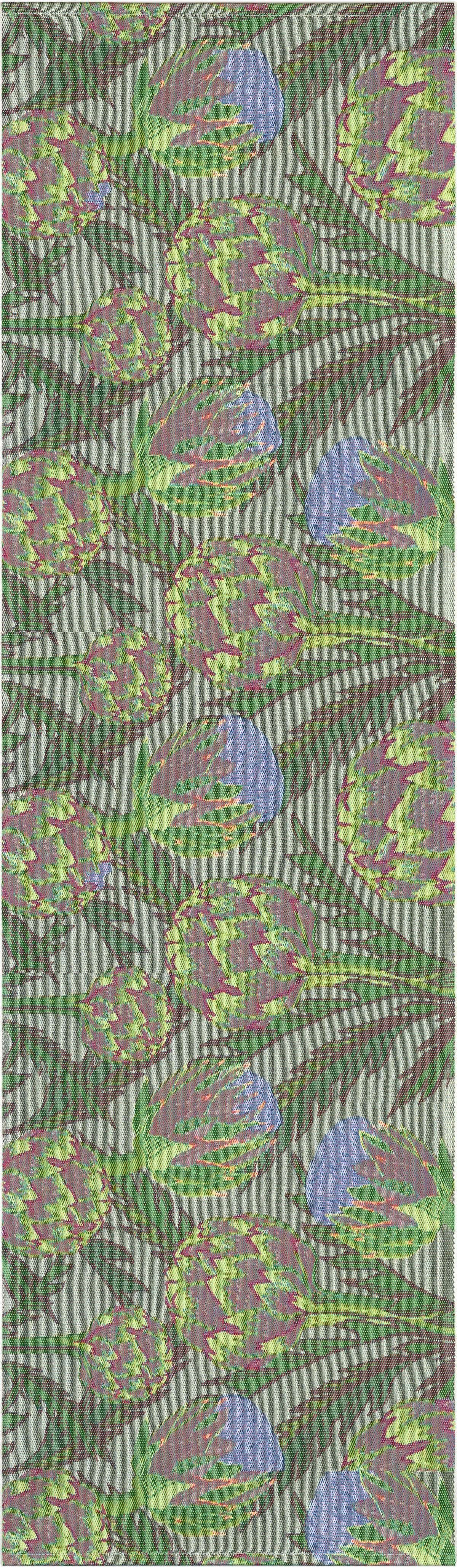 EKELUND MASTER WEAVERS 1692 Tischläufer Artichoke 35x120 cm, Pixel gewebt (6-farbig)