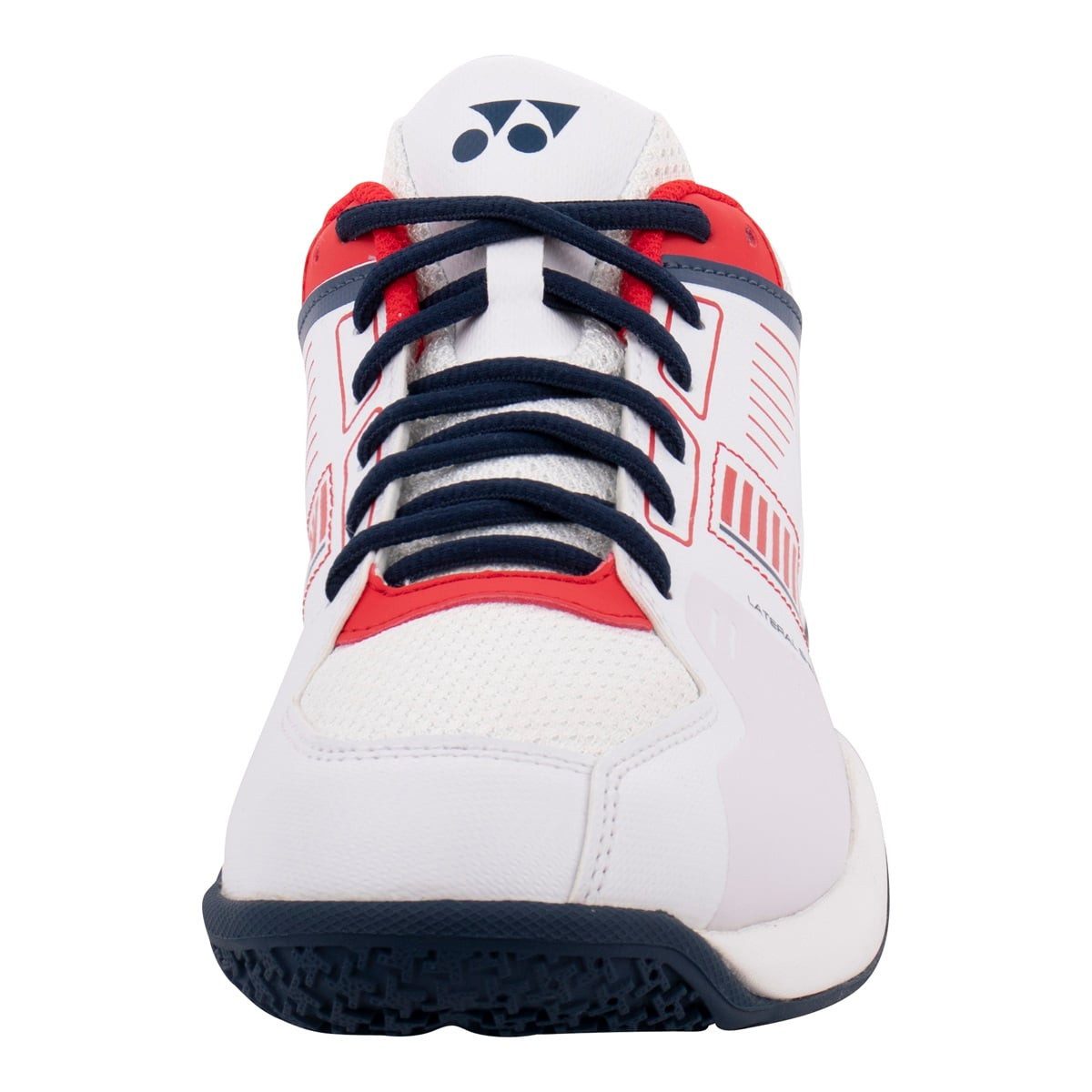 Yonex Strider Flow Wide 2024 weiss/rot Herren Badmintonschuh