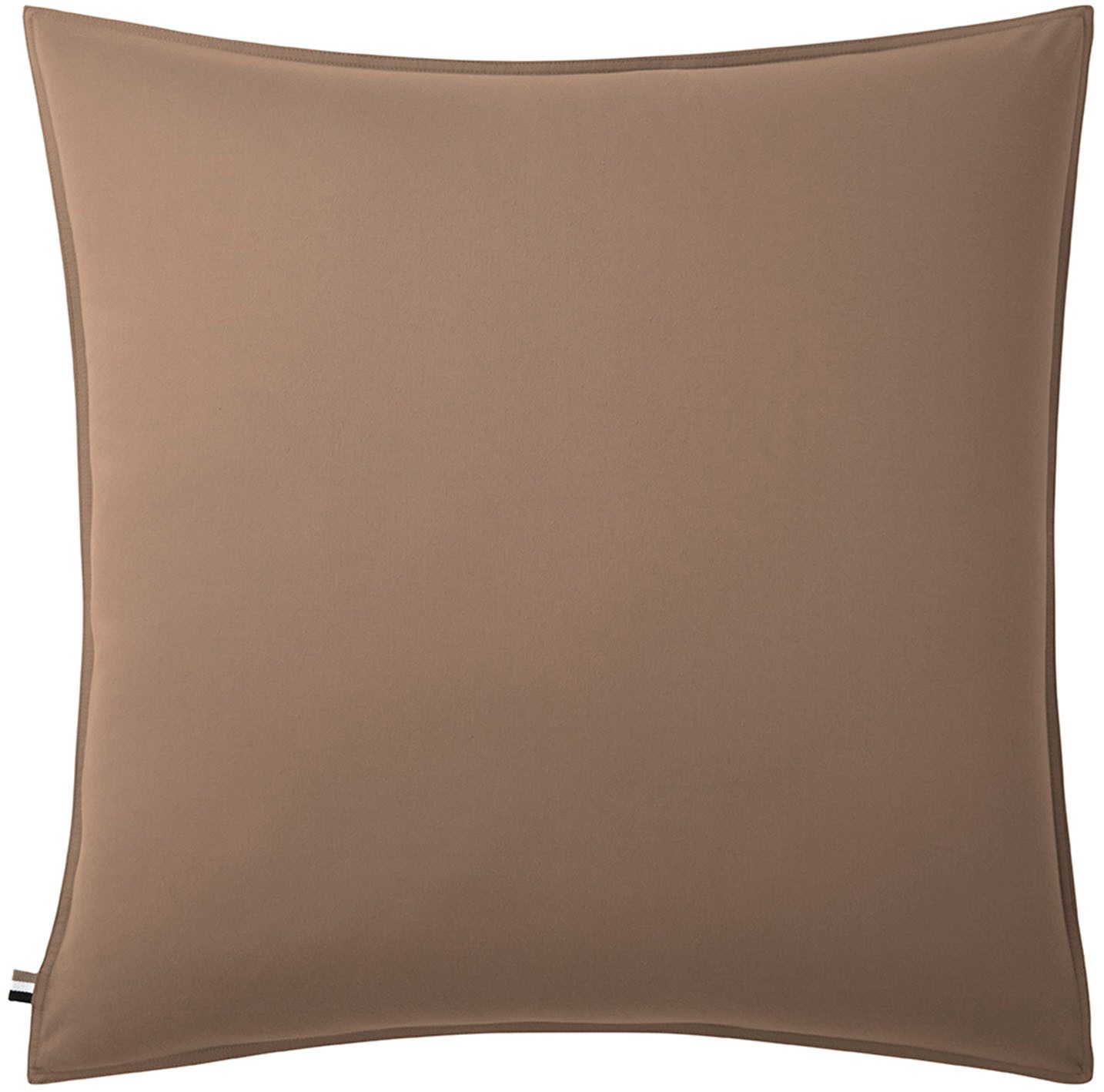 BOSS Home Bettwäsche BEBOSS, Satin, 2 teilig, ab 135x200 cm, mit Label-Applikationen, edles Peach-Finish, Premium