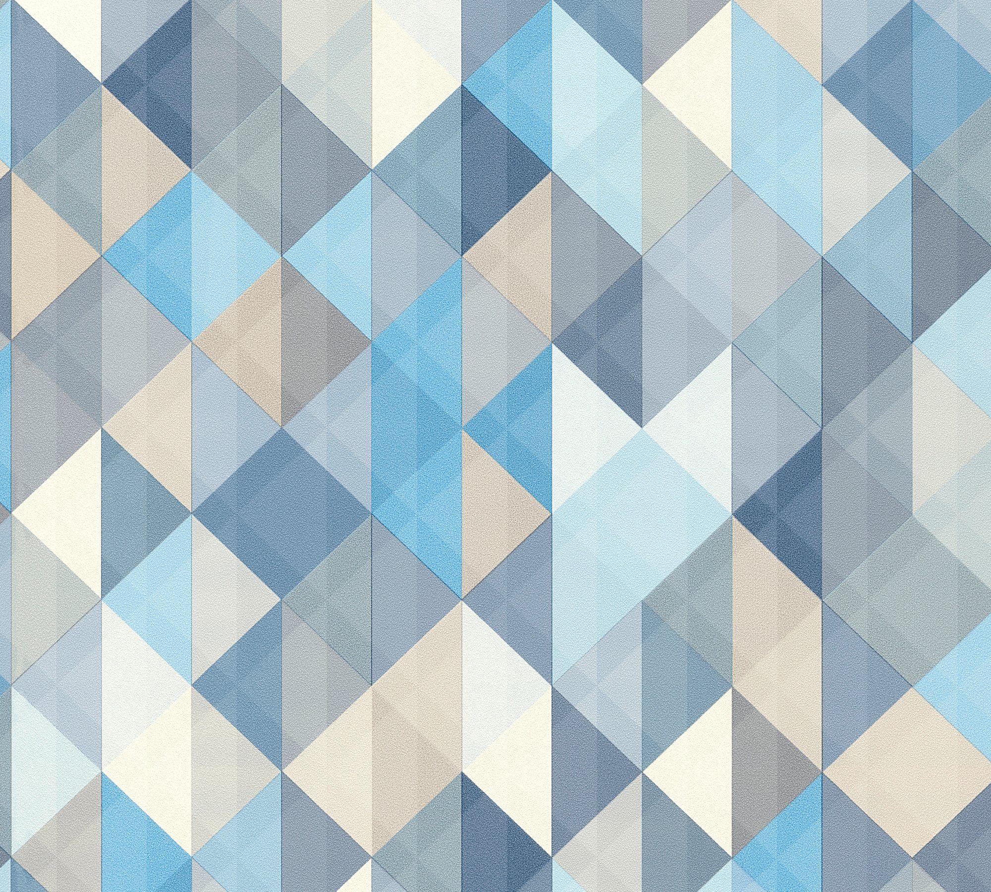 Einfarbig Tapete bunt/blau Trendwall, grafisch, Création A.S. Vliestapete