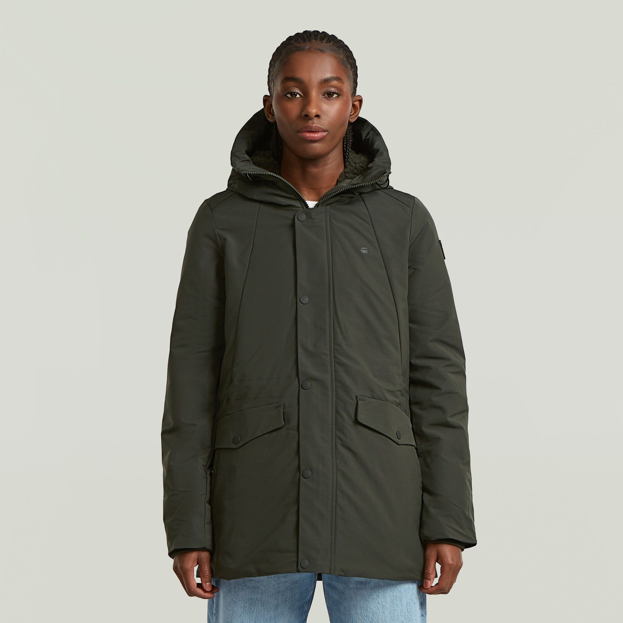 G-STAR Parka Vodan 2.0 Short Jacket Women mit Pattentaschen